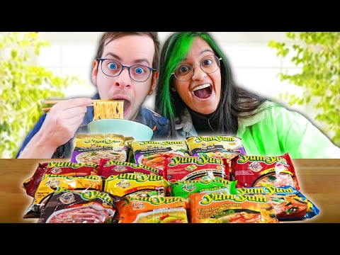 Vi spiser ALLE YUMYUM NUDLER! - Tierlist