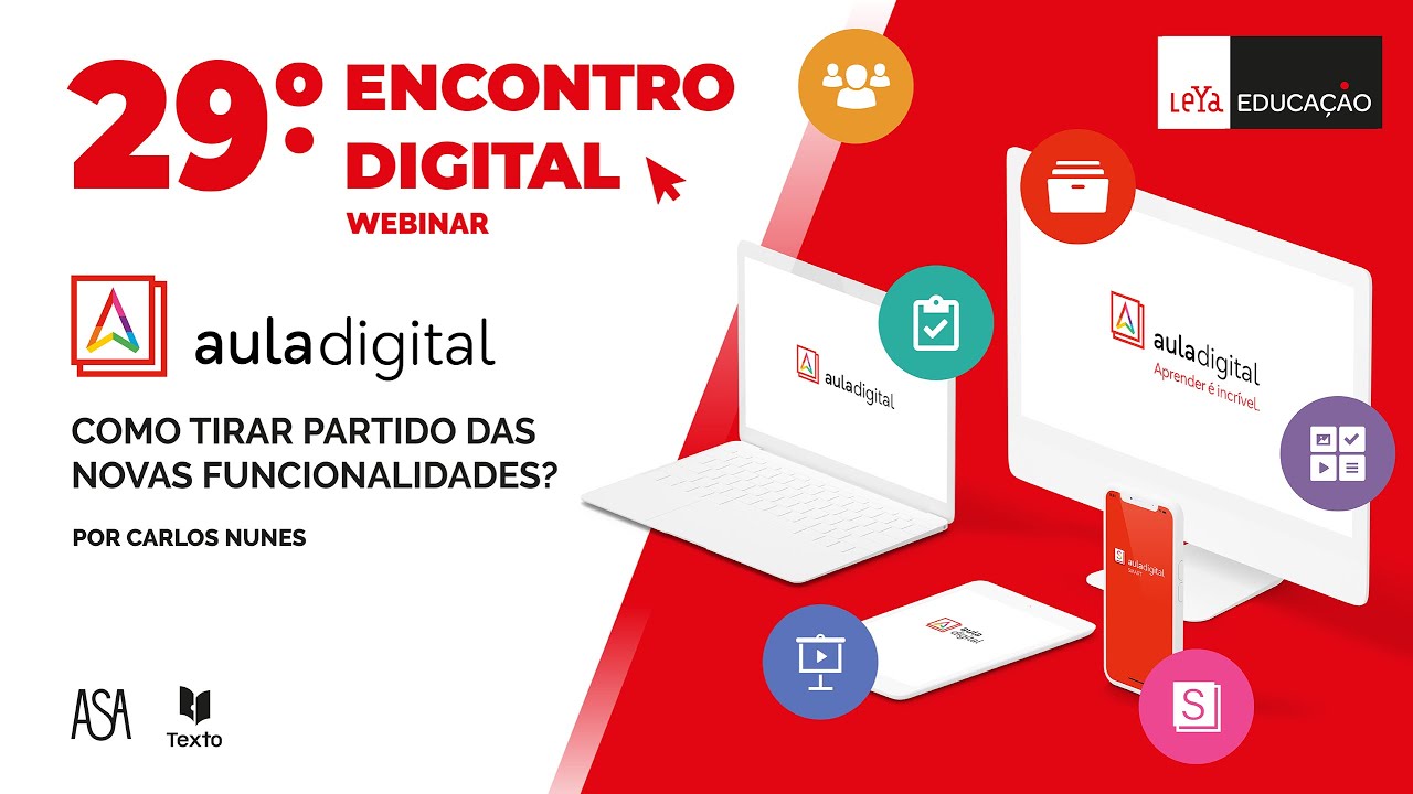 29.º Encontro Digital LeYa Educação - Aula Digital - Novas funcionalidades