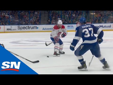 Nick Suzuki Fires Innocent Backhand Shot That Beats Andrei Vasilevskiy Five-Hole