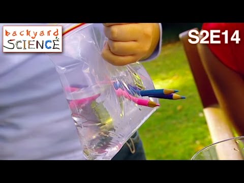 Backyard Science | S2E14 | Pierce a water bag without a drop