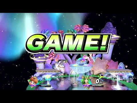 Palutena's air game. (SUPER SMASH BROS. ULTIMATE)