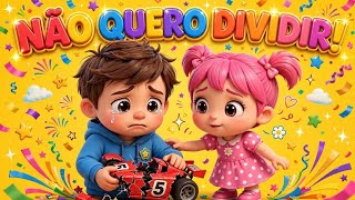 O Menino Que Não Queria Dividir - Historinha Infantil | Turminha do Léo