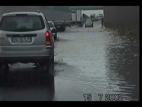 Allagamento Transpolesana SS434  San Giovanni In Lupatoto [15/07/2002]