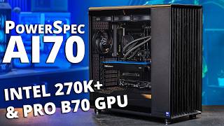 Testing the PowerSpec AI70: Intel Arc Pro B70 for Local AI at Micro Center