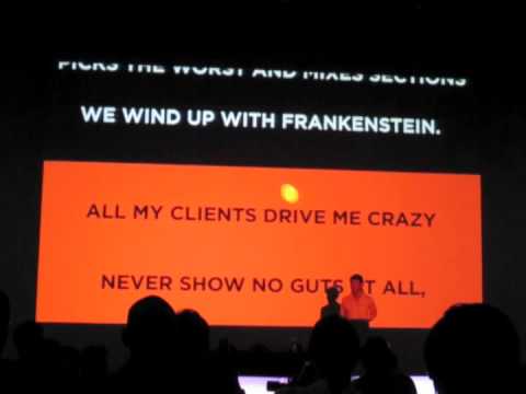 Stefan Sagmeister's Complainy Song.