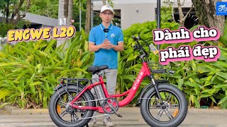 Engwe L20 - Xe đạp điện trợ lực dành cho phái đẹp | xedapdientroluc.vn
