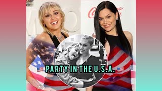 Jessie J - history of writing Party in the USA by Miley Cyrus