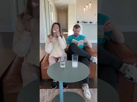 Woman wants man to try her favorite drink #Shorts