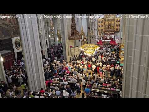 JKS 287 - Z neba stúpte, anjeli (Dóm sv. Alžbety)