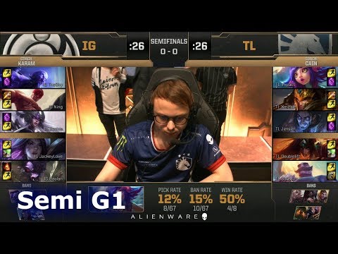 Invictus Gaming vs Team Liquid - Game 1 | Semi Final LoL MSI 2019 | IG vs TL G1