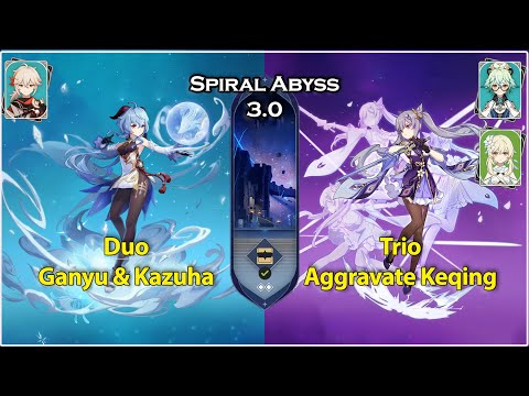 C0 Ganyu & C1 Keqing | Genshin Impact Spiral Abyss 3.0