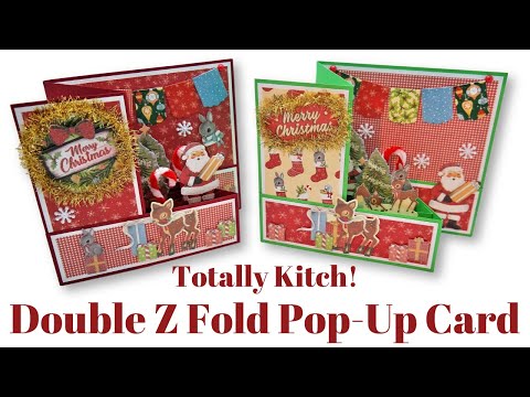 Totally Kitch! Make These Easy Double Z Fold Pop-Up Cards