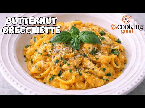 Roasted Butternut Squash Blended Into a Silky Pasta Sauce — Ready in Under 30 Minutes