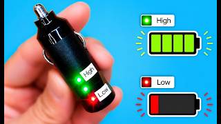 【★簡単DIY】誰でも作れるLEDレベルメーター！夏場の愛車のバッテリー上がり対策に！【初心者向け電子工作】