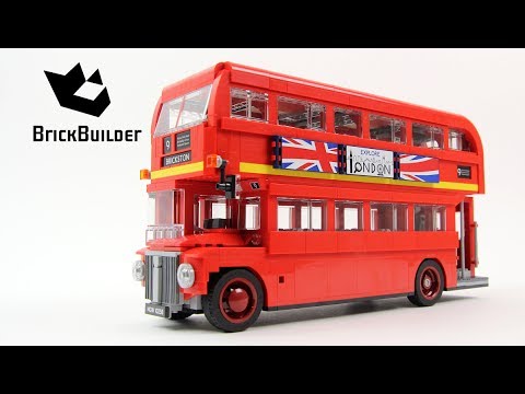Vidéo LEGO Creator 10258 : Le bus londonien