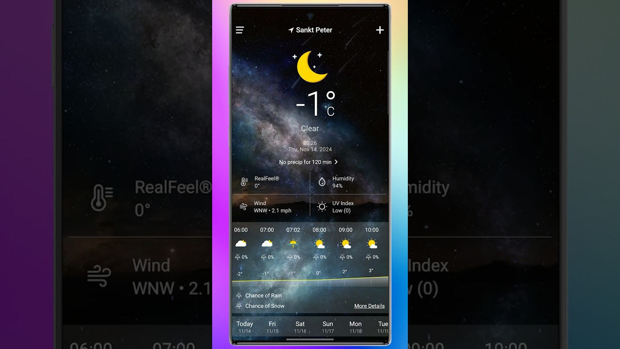 Best Weather App for Android: Accurate Forecasts & Essential Features! #shorts #shortvideo #android