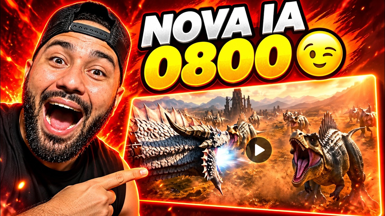 Nova IA Grátis: Como Criar até 100 Vídeos por Dia Sem Gastar Créditos (Guia Prático)