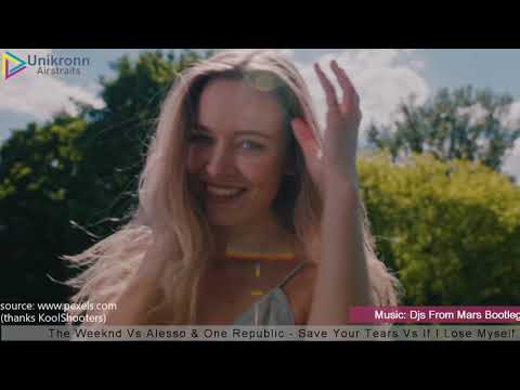 The Weeknd Vs Alesso & Onerepublic - Save Your Tears Vs If I Lose Myself (Djs From Mars Bootleg) HD