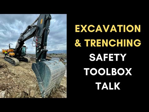 Excavation and Trenching Safety Toolbox Talk