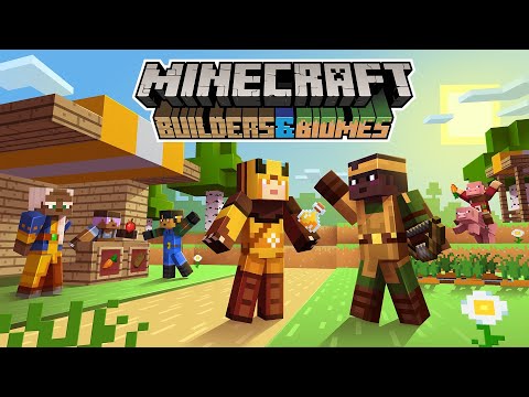 H ngamers - BUILDERS & BIOMES SKIN PACK REVIEW - MINECRAFT PS4 BEDROCK