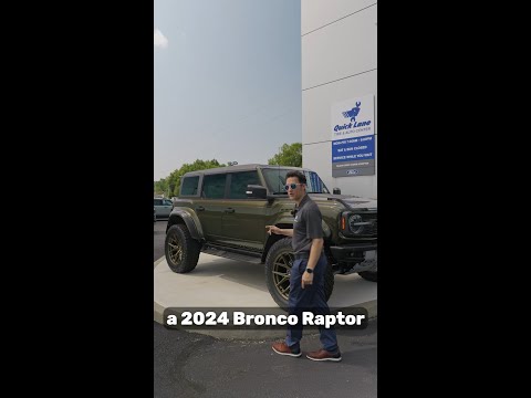 Custom Bronco Raptor with Vossen Wheels and Nitto Tires at Germain Ford of Beavercreek