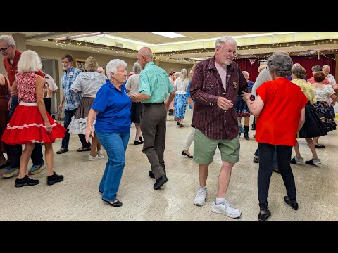 Square dancing with Curt Braffet at the Singles & Doubles Square Dance Club  in St. Louis, MO.