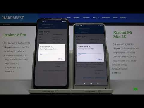 Benchmark Test Realme 8 Pro vs Xiaomi Mi Mix 2S – Geekbench 5 GPU Vulkan