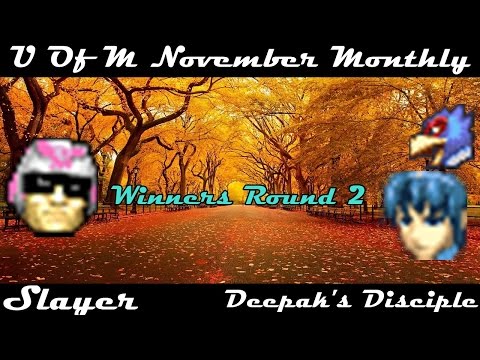 UMN November Monthly WR2 - Slayer(Captain Falcon) vs Deepak's Disciple(Marth,Falco)