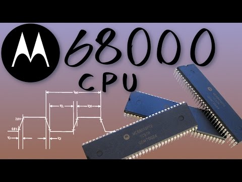 Motorola 68000 CPU single-stepping on a breadboard experiment