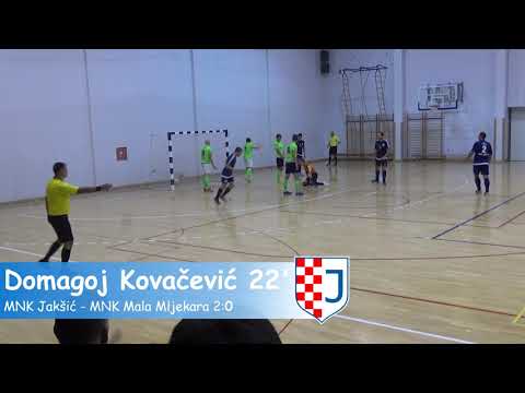 SAŽETAK: MNK Jakšić - MNK Mala Mljekara (2. HMNL Istok 19./20. - 5. kolo,  4.11.2019.)
