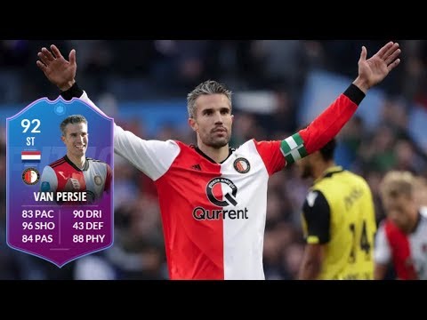 FIFA 19 - END OF AN ERA SBC VAN PERSIE (92) PLAYER REVIEW