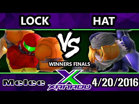 S@X 146 - Hat (Sheik) Vs. Lock (Samus) SSBM Winners Finals - Smash Melee