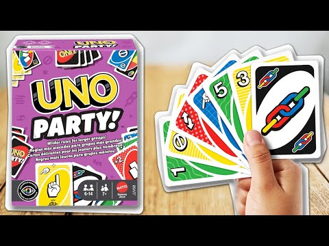 How to play UNO PARTY (official rules, instructions and gameplay) | boardgamesTV x Mattel Games