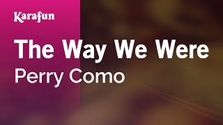 Karaoke The Way We Were - Perry Como *