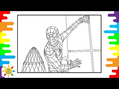 Spider-Man Coloring Pages | Spider-Man: No Way Home Coloring | @drawandcolortv