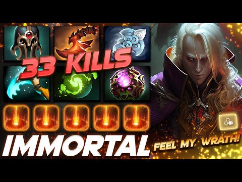 INVOKER Immortal Rank 33 KILLS - Dota 2 Pro Gameplay [Watch & Learn]