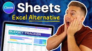 Ultimate Canva Sheets Tutorial | Design With Spreadsheets! (Excel Alternative)