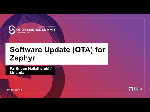 Video: Software Update (OTA) for Zephyr