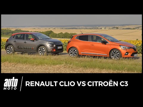 Renault Clio 5 vs Citroën C3 - le match des petites françaises