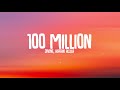 DIVINE - 100 Million | Lyrics | ft. Karan Aujla | Lyrical Resort