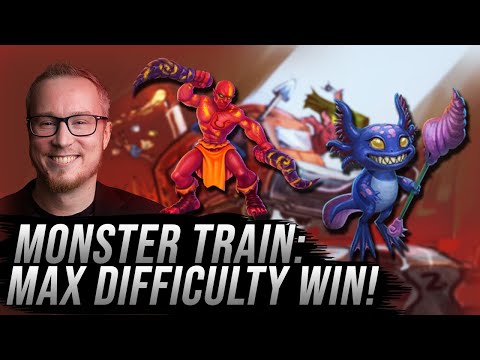 Hell's Guard! | Hellhorned/Stygian Guard Covenant 25 Win (Max Difficulty!) | Monster Train