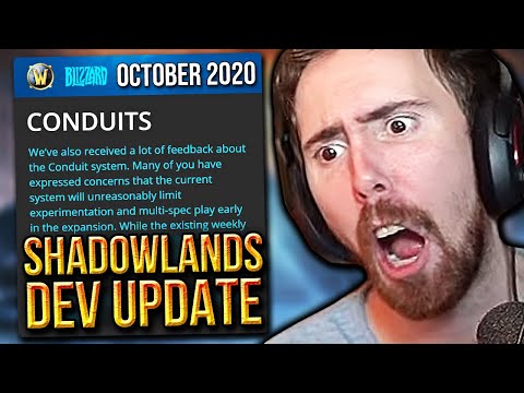 A͏s͏mongold CONCERNED About Shadowlands NEW Dev Update (Conduits & The Maw Changes)