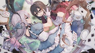 Cover art for escape (the looking-glass, and what alice found there)