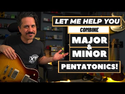 Mixing Major and Minor Pentatonic Scales Blues Lesson!