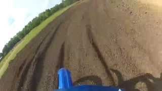 preview picture of video '2009 Yamaha YZ450F Wildcat Creek MX Rossville IN. July 2014'