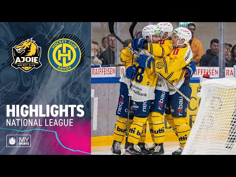 Ajoie vs. Davos 2:4 – Highlights National League