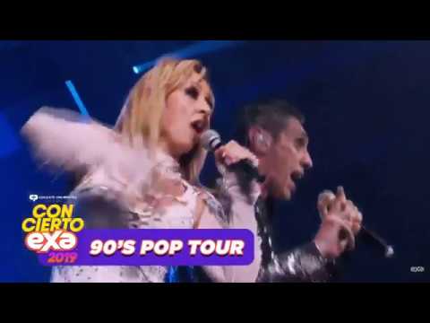 The sacados - Ritmo de la noche (en vivo) // Concierto exa, 90s pop tour