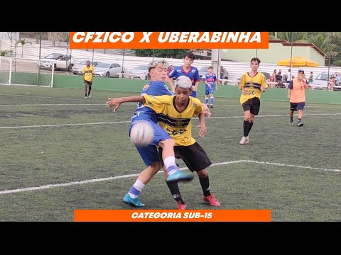 CFZICO X UBERABINHA - 2' TEMPO - CATEGORIA SUB-15 - FUTEBOL 2023