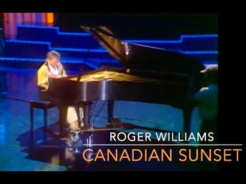 Watch YouTube video titled  CANADIAN SUNSET - Roger Williams