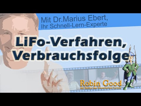 LiFo-Verfahren, Verbrauchsfolge